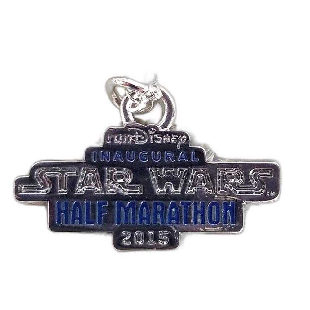 Disney Star Wars Necklace 2015 DLR Inaugural Disneyland Half Marathon runDisney